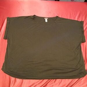 AVA & VIV DARK GREEN 4X SHIRTB